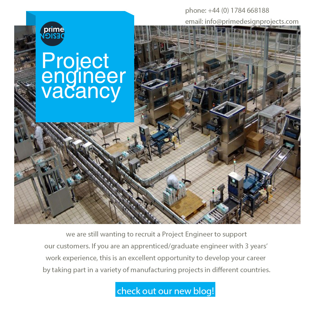 Successful show and project engineer vacancy